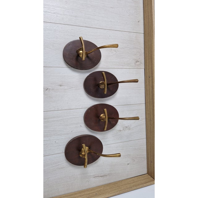 Bibliography: We choose the coat hangers in Abitare n°6, January-February, 1962 This piece is attributed to the mentioned...