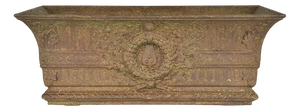 Large 19th Century Cast Iron Planter