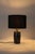 Large Danish Blue Series Table Lamp in Ceramic by Einar Johansen for Søholm, 1970s For Sale - Image 11 of 13