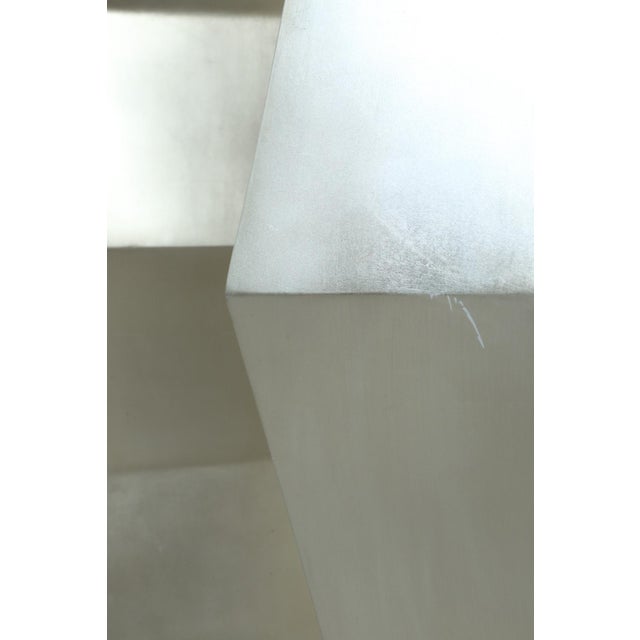 1980s Geometric Pedestal Floor Lamp For Sale - Image 9 of 9