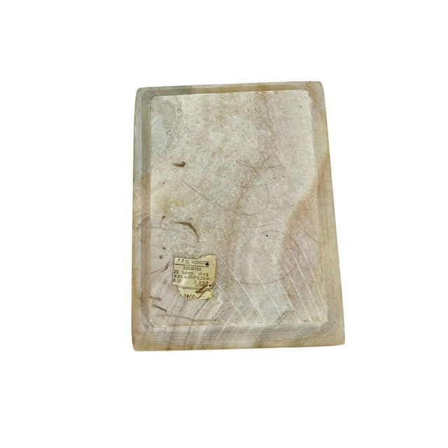 Mid 20th Century Vintage French Agate Covered Box For Sale - Image 6 of 12