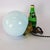 Art Deco 1930s Art Deco Milk Glass Pendant Light For Sale - Image 3 of 4