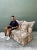 Brunschwig and Fils “Seychelles” Cotton Print Slipper Chairs For Sale - Image 10 of 12