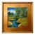 Kenneth R. Burnside Framed American Impressionist Summer Landscape Oil Painting For Sale