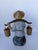 Vintage Chinoiserie Farmer Figurines, Pair For Sale - Image 10 of 10