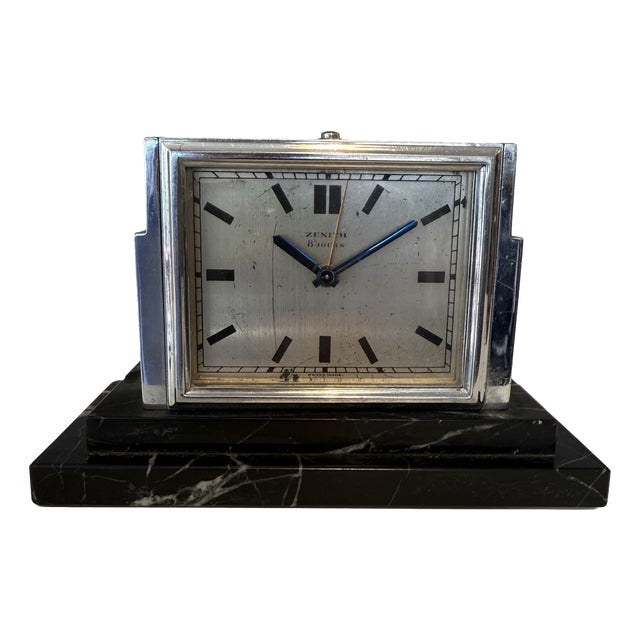 Zenith 8 Day Wake-Up Watch, 1940s For Sale
