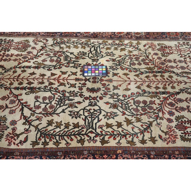 Late 18th Century Antique Sarouk Rug 4'3'' x 6'5'' For Sale - Image 11 of 11