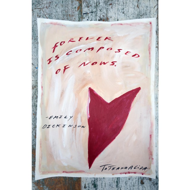 Contemporary Forever Is Composed of Now by Tatiana Alida - A2 Limited Edition Print For Sale - Image 3 of 6