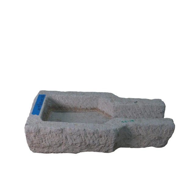 This water fall stone fountain is hand carved out one piece of stone and hand chiseled by the locals. This hand made stone...