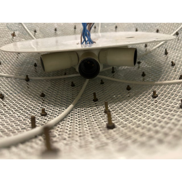 Large Murano Glass Flower Flush Mount by Seguso, 1960s For Sale - Image 7 of 9