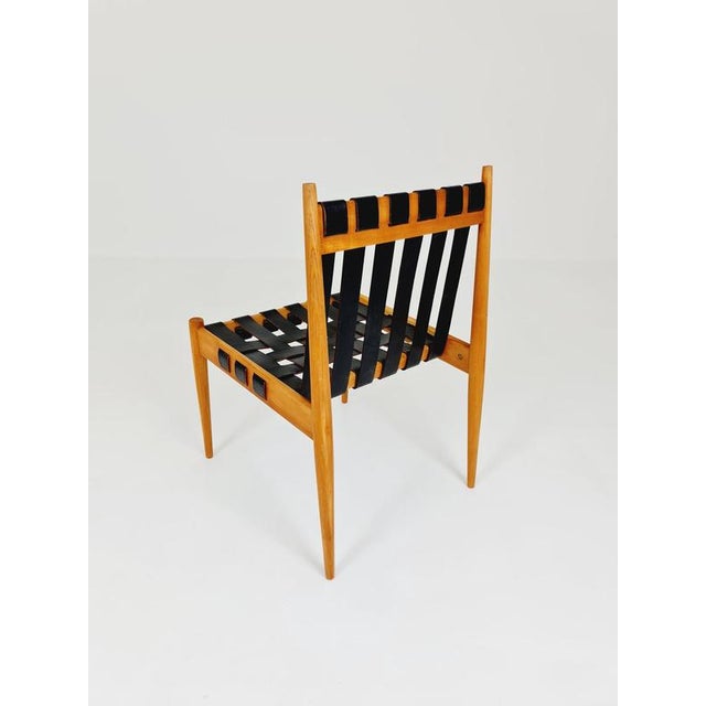 Vintage Danish Ash SE 21 Dining Chairs by Egon Eiermann, 1960s, Set of 4 For Sale - Image 17 of 18