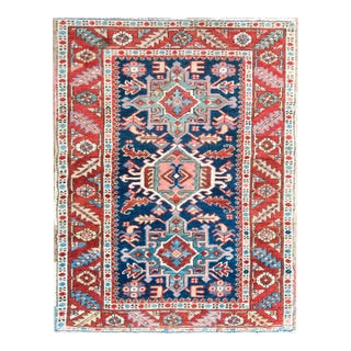 Early 20th Century Persian Heriz Rug For Sale