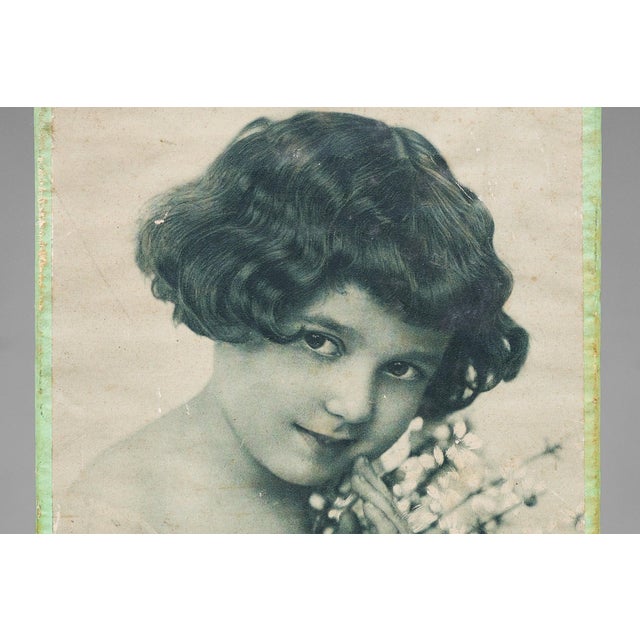 Mid-Century Modern Art Deco Belgian Cardboard Box, 1930s For Sale - Image 3 of 11