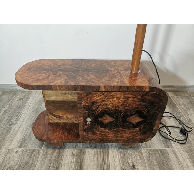 Art Deco Floor Lamp by Jindrich Halabala For Sale - Image 6 of 18