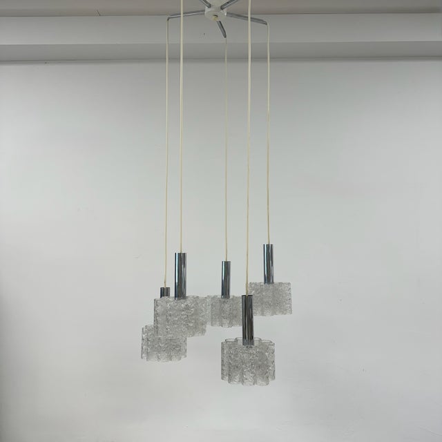 Cascade Lamp with Spare Glass from Doria Leuchten, 1960s For Sale - Image 16 of 16