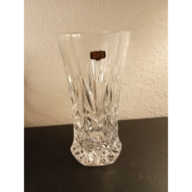 Zajecar Crystal Vase, Made in Yugoslavia For Sale In Dallas - Image 6 of 6