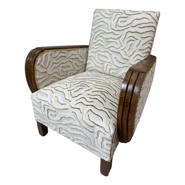 Art Deco Armchair, 1930s For Sale
