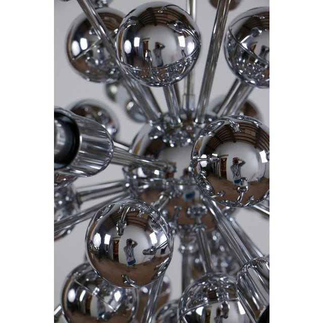 Space Age Italian 20-Light Sputnik Chandelier by Reggiani Goffredo, 1965 For Sale - Image 10 of 18