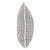 Modern 24 x 24 Outdoor Pillow Helm Pewter- Down Alternative Insert For Sale - Image 3 of 7