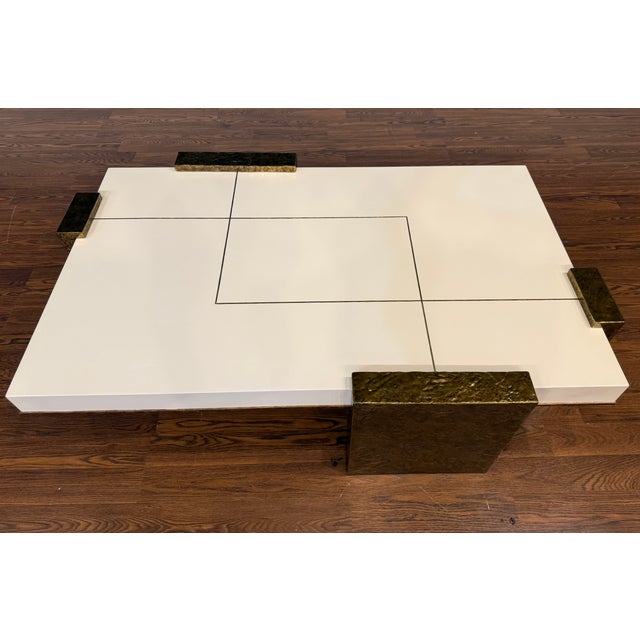 2020s Century Furniture Contemporary Rectangular Coffee Table For Sale - Image 5 of 13