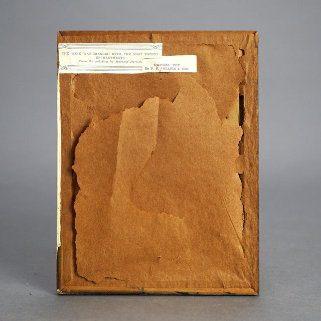 Three Art Deco Maxfield Parrish Prints Including “The Prince” C1920 For Sale - Image 4 of 9