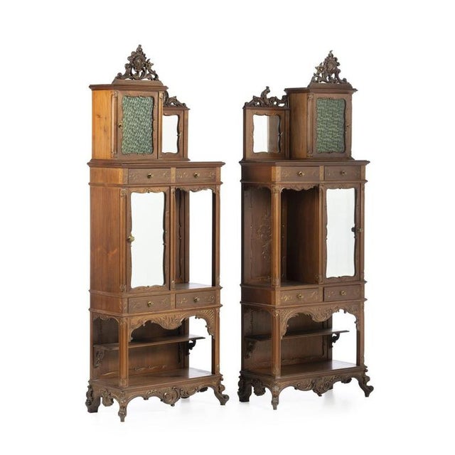 19th Century Louis XV Furniture, Set of 2 For Sale - Image 6 of 6