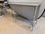 Hollywood Regency Maison Jansen Style Mirrored and Silver Iron Console Table For Sale - Image 3 of 8