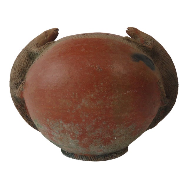 1980s African Clay Bowl For Sale