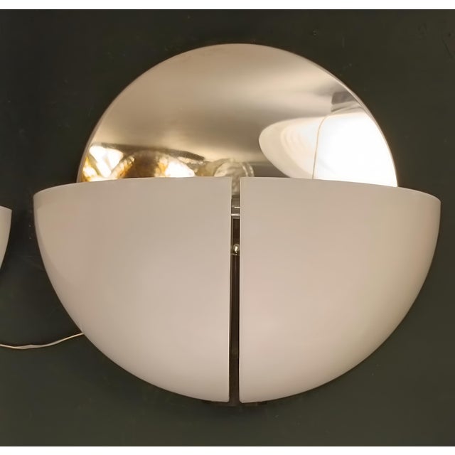 Metal Spicchio Wall Lamps by Danilo & Corrado Aroldi for Stilnovo, Italy 1970s Set of 2 For Sale - Image 7 of 10