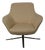 Oscar Swivel Armchair in Cream Leather from Walter Knoll For Sale