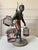 Black Vintage Nubian Blackamoor Bird Seller Statue by Petites Choses For Sale - Image 8 of 9