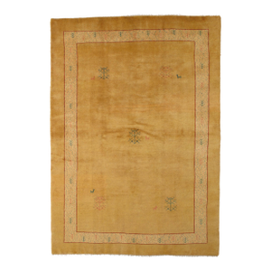 Vintage Hand-Knotted Persian Gabbeh Rug 6'5" X 9'3"