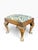 19th Century Antique Queen Anne Ottoman in Upholstery and Cabriole Legs by William Morriss, 1890s For Sale - Image 5 of 10