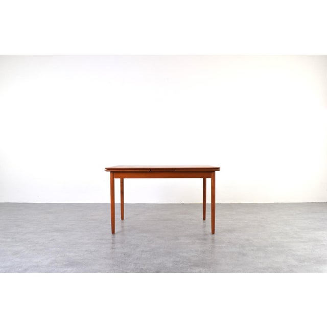 Mid-Century Modern Mid-Century Modern Danish Extendable Dining Table in Teak, 1960s For Sale - Image 3 of 18