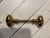 Metal Solid Brass Oval Baldwin Door Knobs - Set of Two For Sale - Image 7 of 7
