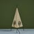 Late 20th Century Postmodern Pyramid Paper Shade Table Lamp For Sale In Los Angeles - Image 6 of 14
