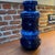 Tall Blue Ceramic Vase – West Germany (1970s)