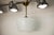 Italian Chandelier in Ribbed Glass and Brass, 1960s For Sale - Image 15 of 18