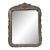 Antique Silver Plated Mirror For Sale