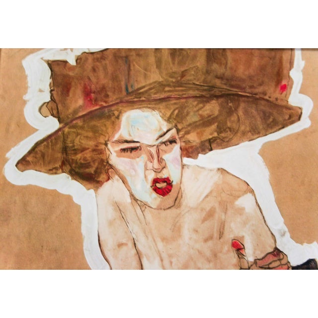 1960’s "The Scornful One” Framed Print For Sale - Image 4 of 6