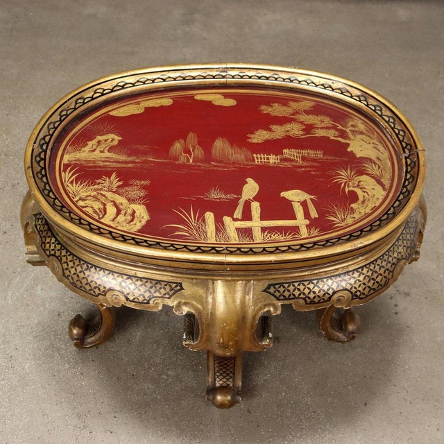 Chinoiserie Coffee Table, Early 1900s For Sale - Image 3 of 11