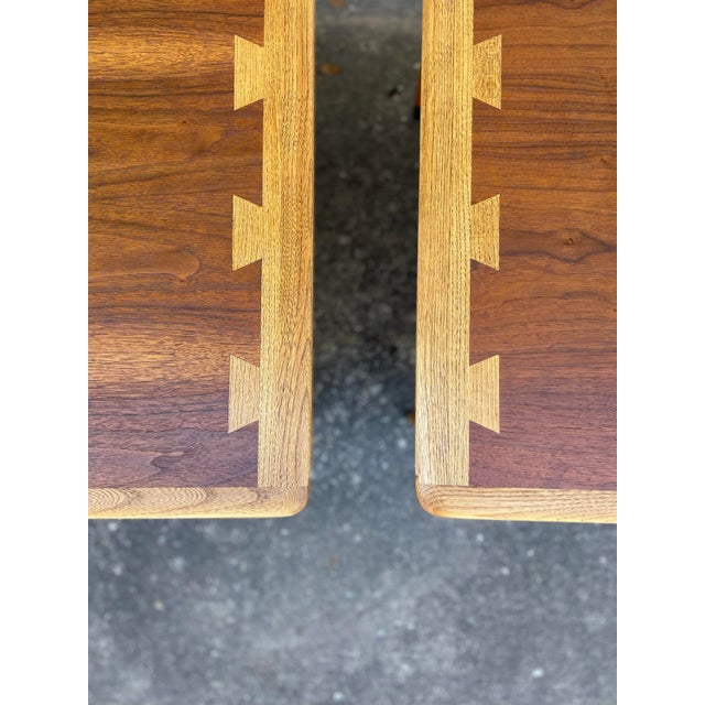 Mid 20th Century Mid 20th Century Lane Acclaim Square Side Tables - a Pair For Sale - Image 5 of 13