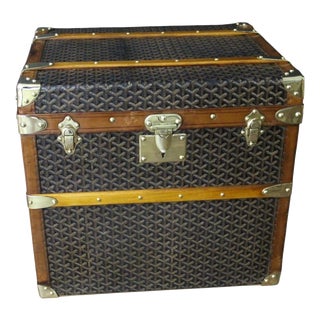 Hat Trunk from Goyard, 1920s For Sale
