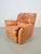 Calf Leather Lounge Chair from Natuzzi, Italy, 1990s For Sale - Image 3 of 15
