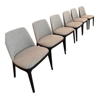 Poliform Grace Dining Chairs - Set of 6 For Sale