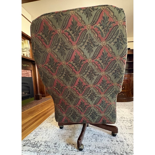 2000 - 2009 Fabric Office Chairs - Pair For Sale - Image 5 of 12