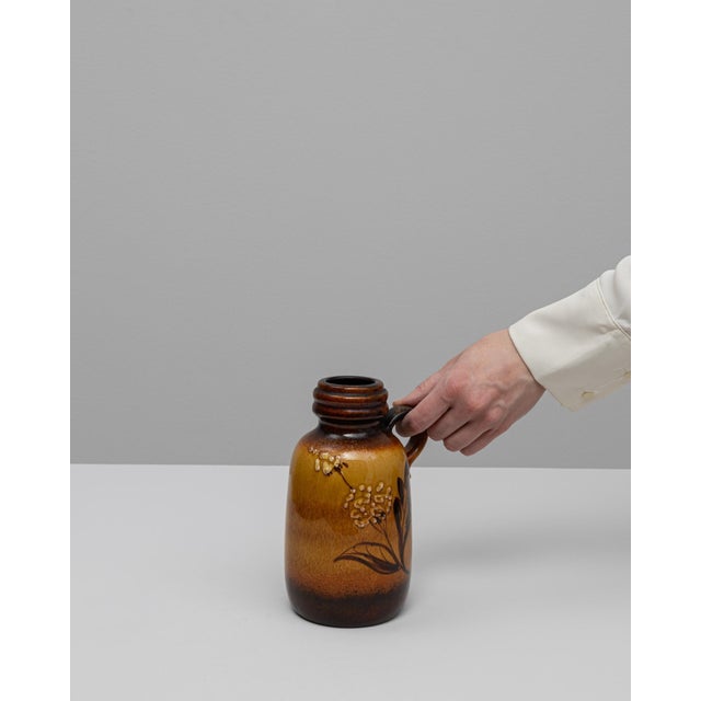 20th Century German 'W. Germany'' Ceramic Vase For Sale - Image 4 of 18