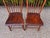 Mid 19th Century Bamboo-Turned Windsor Side Chairs With Single Board Seats, a Pair For Sale - Image 9 of 9