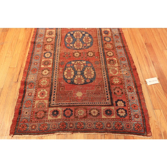 Traditional Nazmiyal Collection Antique East Turkestan Khotan Rug For Sale - Image 3 of 6