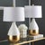 24 Inch H Table Lamp in White & Gold - a Pair For Sale In Philadelphia - Image 6 of 8